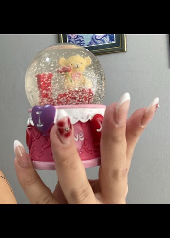 Renkli Ayıcık Temalı Kar Küresi Biblo - Görsel 3