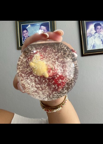 Renkli Ayıcık Temalı Kar Küresi Biblo - Görsel 2