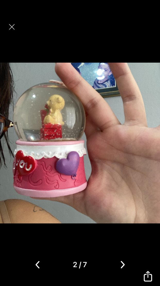 Renkli Ayıcık Temalı Kar Küresi Biblo - Görsel 5