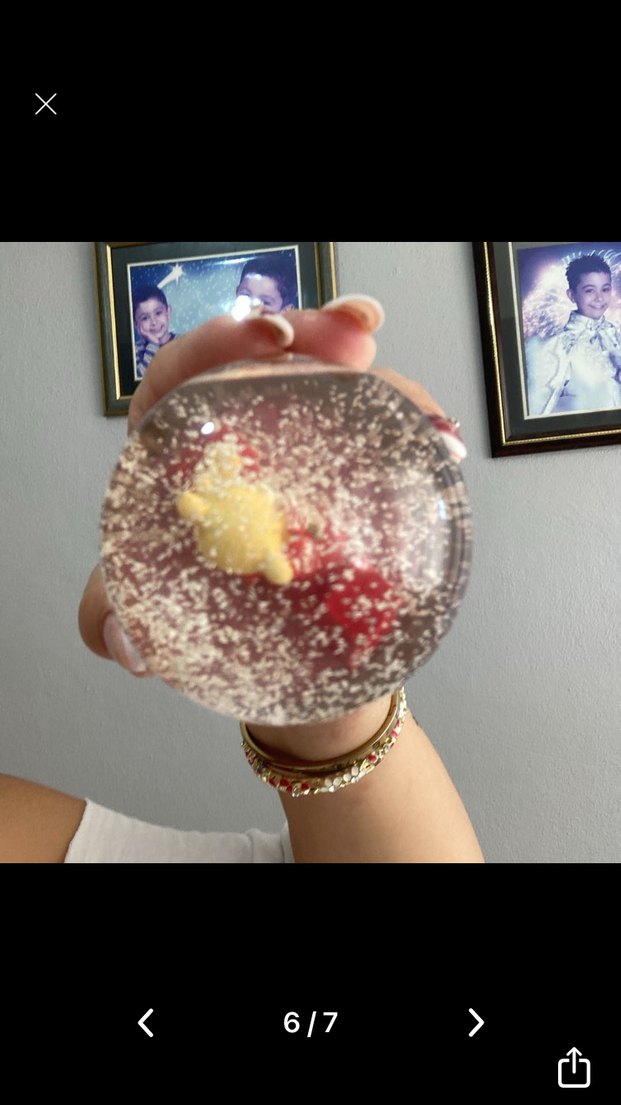 Renkli Ayıcık Temalı Kar Küresi Biblo - Görsel 2