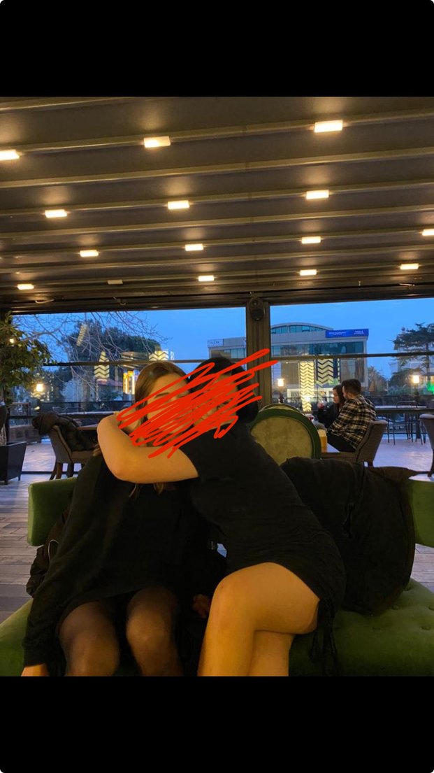 Siyah Süet Halter Yaka Mini Elbise - Görsel 2