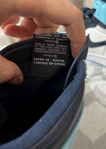 Orjinal nike air jordan ayakabı sıfır kulanılmamılş 40 beden - Görsel 4