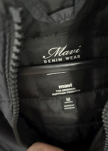 Mavi jeans marka Fermuarlı Siyah Kadın Kışlık Ceket - Görsel 2