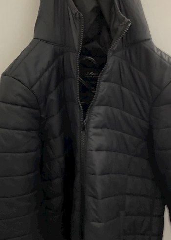 Mavi jeans marka Fermuarlı Siyah Kadın Kışlık Ceket - Görsel 3