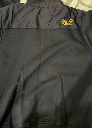 Jack Wolfskin Siyah Fermuarlı Erkek Yelek l beden - Görsel 3