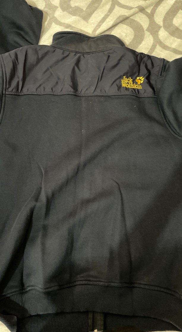 Jack Wolfskin Siyah Fermuarlı Erkek Yelek l beden - Görsel 3