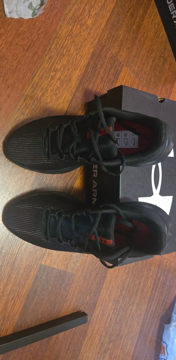 under Armour Siyah Bağcıklı Erkek Spor Ayakkabı - Görsel 3