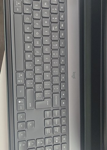 Logitech craft Siyah Kablosuz Klavye. sifir hic kullanilmadi - Görsel 3