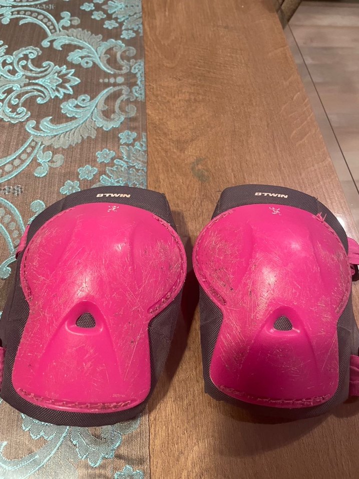 Renkli Desenli Paten Koruyucu Seti - Görsel 3