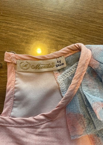 Dantel Detaylı Kız Çocuk Kısa Kollu Takım - Görsel 6