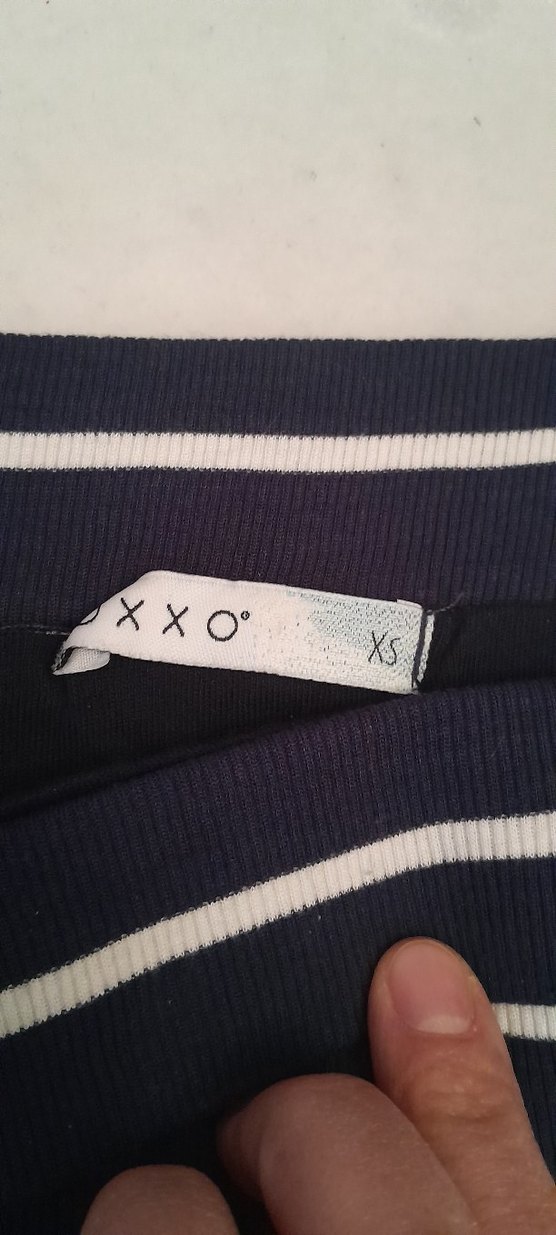 , Yırtmaçlı, Lacivert etek kalem penye - Görsel 2