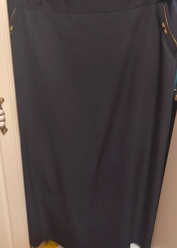 Füme Uzun Kadın Etek 48 BEDEN - Görsel 10