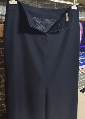 Füme Uzun Kadın Etek 48 BEDEN - Görsel 7