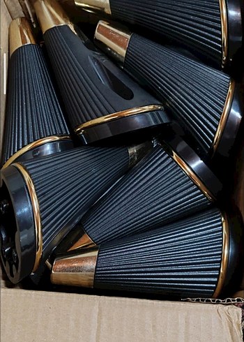 Parlak Siyah Gold Renkli Dekoratif Ev Aksesuarı - Görsel 7