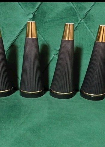 Parlak Siyah Gold Renkli Dekoratif Ev Aksesuarı - Görsel 2