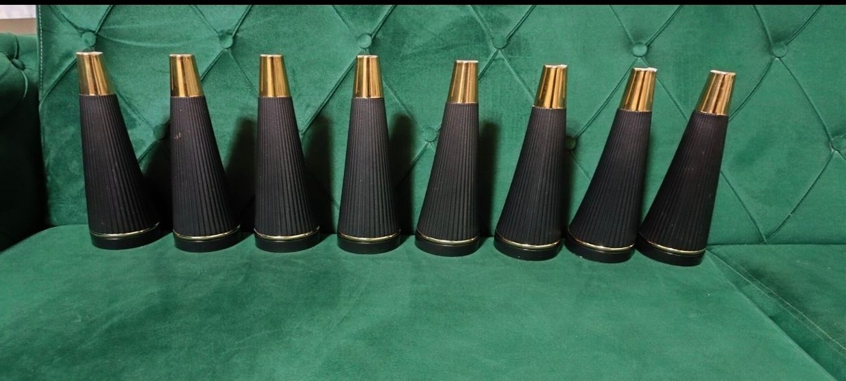 Parlak Siyah Gold Renkli Dekoratif Ev Aksesuarı - Görsel 2