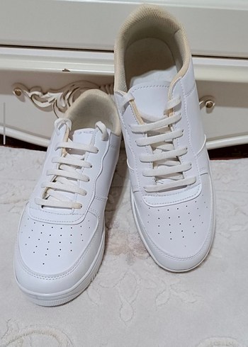 Beyaz Unisex Spor Ayakkabı 43 numara - Görsel 3