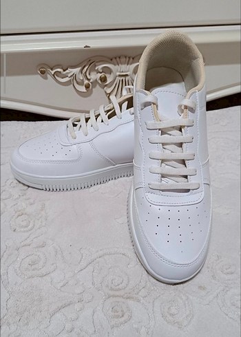 Beyaz Unisex Spor Ayakkabı 43 numara - Görsel 6