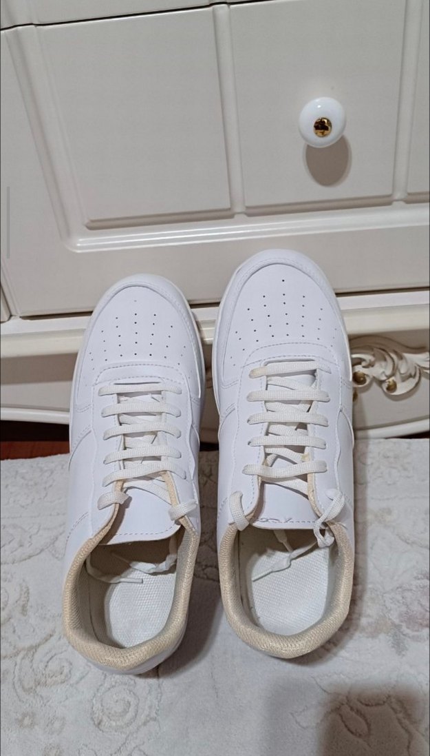 Beyaz Unisex Spor Ayakkabı 43 numara - Görsel 2