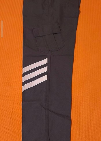 Özel Güvenlik Siyah Çizgili Erkek Kemerli Pantolon - Görsel 6