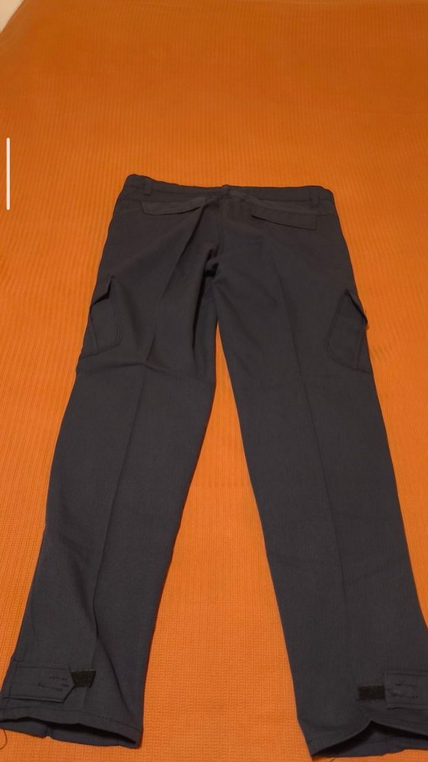 Özel Güvenlik Siyah Çizgili Erkek Kemerli Pantolon - Görsel 3