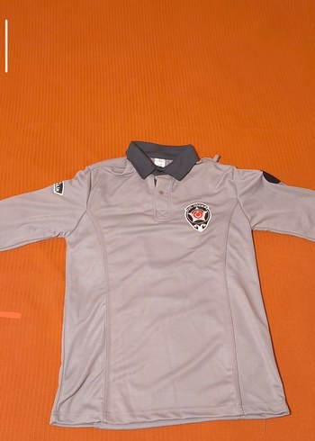 ÖZEL GÜVENLİK Gri Erkek Polo Tişört Düğmeli Yaka - Görsel 4