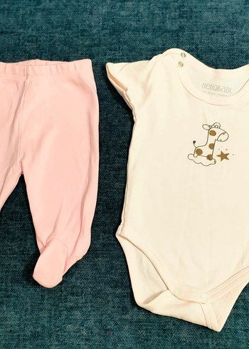 3 Adet Bebek Kız takımı 0-3 ay - Görsel 4