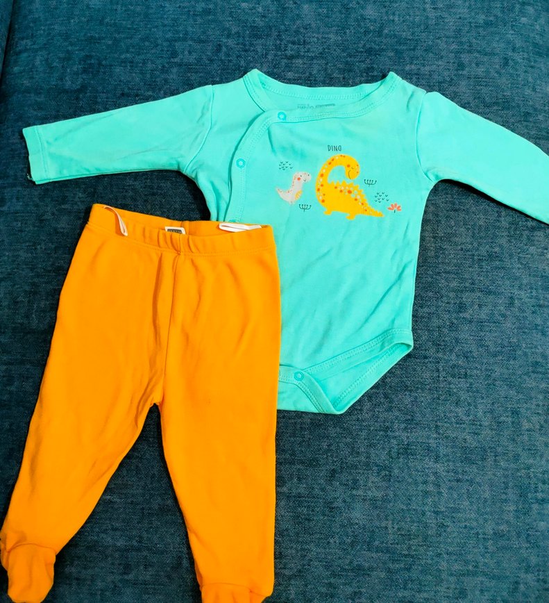 3 Adet Bebek Kız takımı 0-3 ay - Görsel 3