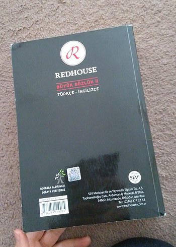 Redhouse Büyük Sözlük Türkçe-İngilizce - Görsel 4