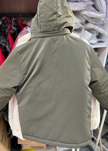 Kahverengi Parlak Erkek Çocuk Kaban - Görsel 4