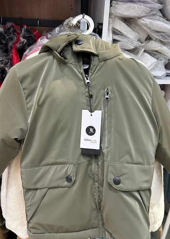 Kahverengi Parlak Erkek Çocuk Kaban - Görsel 2