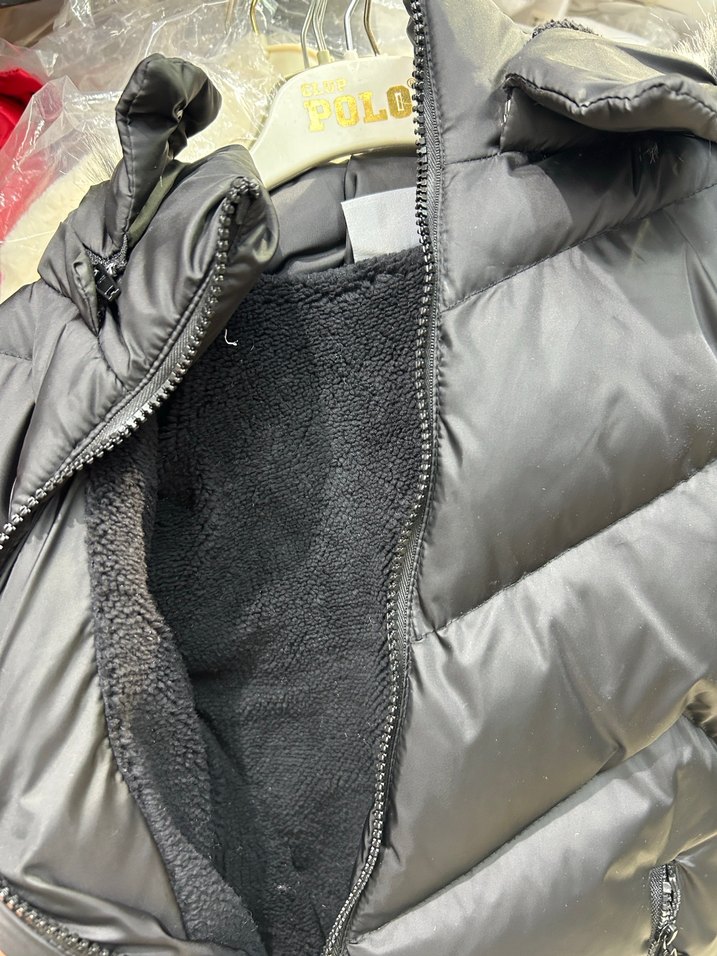 Siyah Kürklü Çocuk Kışlık Mont - Görsel 2