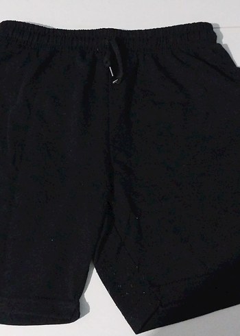 siyah Basic Şort - Görsel 2