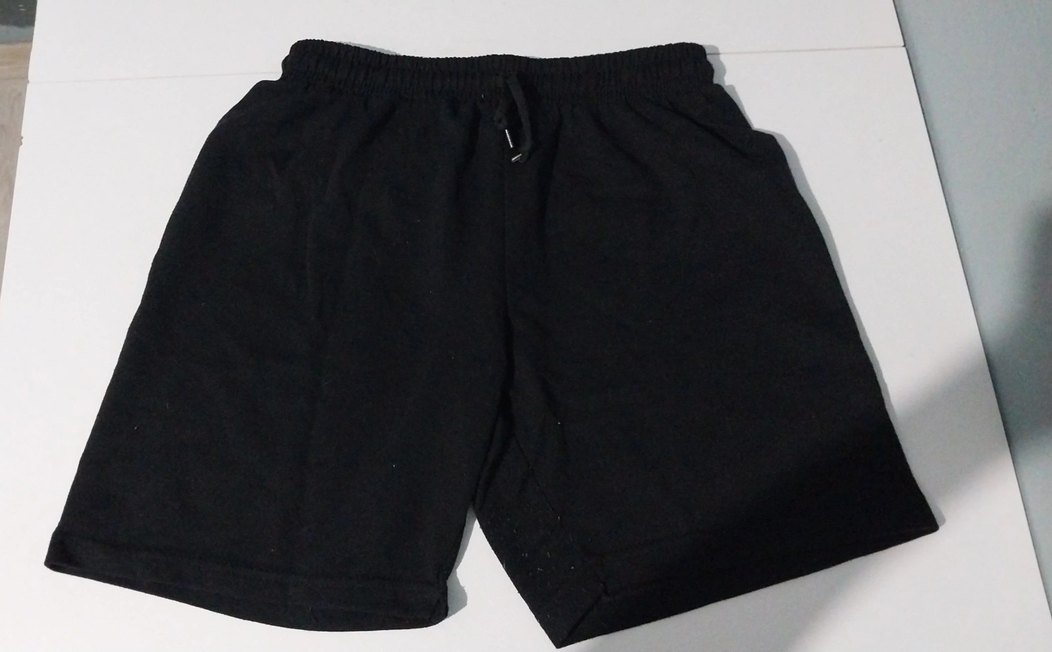 siyah Basic Şort - Görsel 2