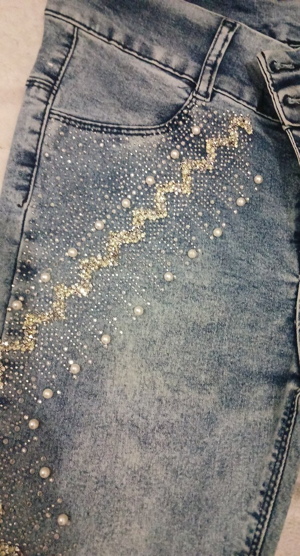 taşlı pantolon - Görsel 2