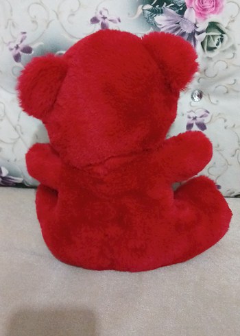 Kırmızı Peluş Ayı ve Aşk Temalı Hediye Seti - Görsel 3