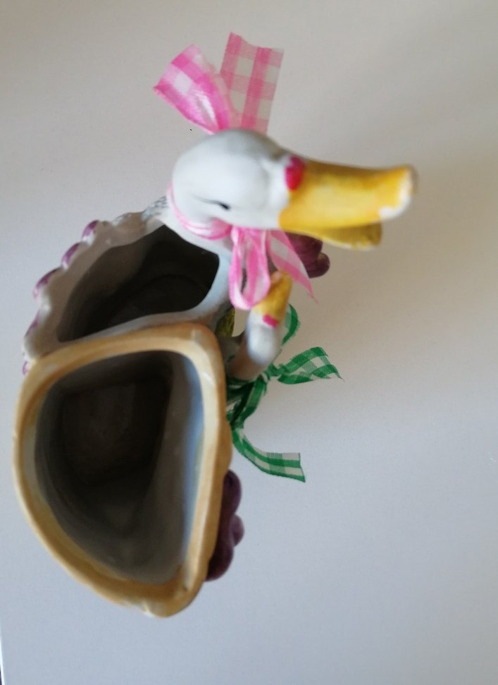 3'lü Porselen Kalemlik,Melek Figürlü mumluk ve porselen takı kut - Görsel 4