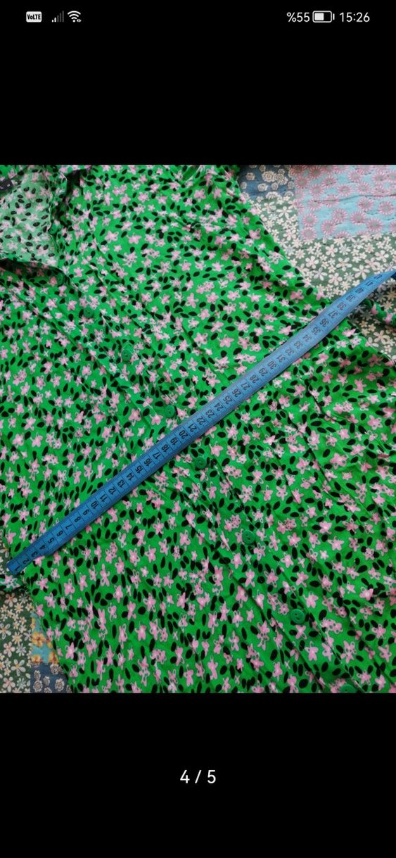 Gömlek elbise - Görsel 4