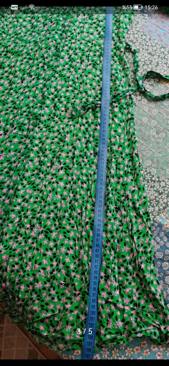 Gömlek elbise - Görsel 3