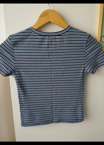 2'li Kısa kollu fitilli tişört - Görsel 3