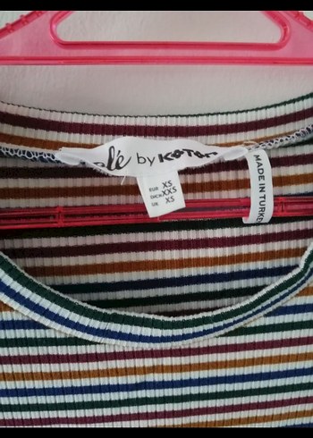 2'li Kısa kollu fitilli tişört - Görsel 7