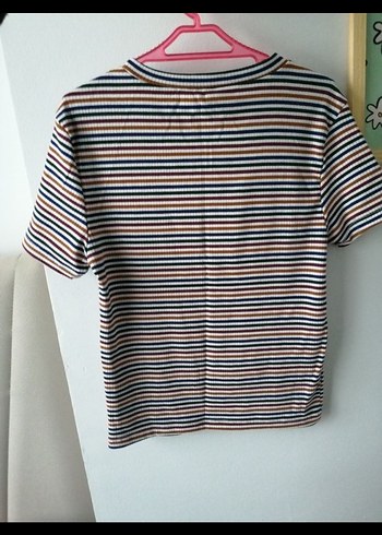 2'li Kısa kollu fitilli tişört - Görsel 6