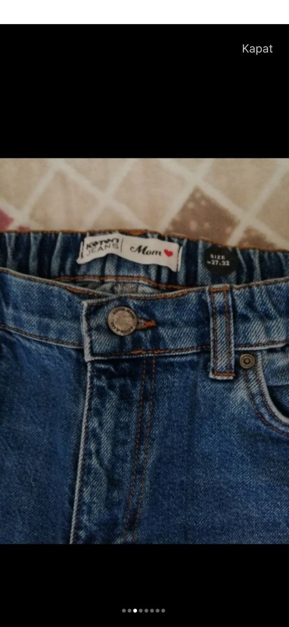 Koton mom Jean pantolon - Görsel 4