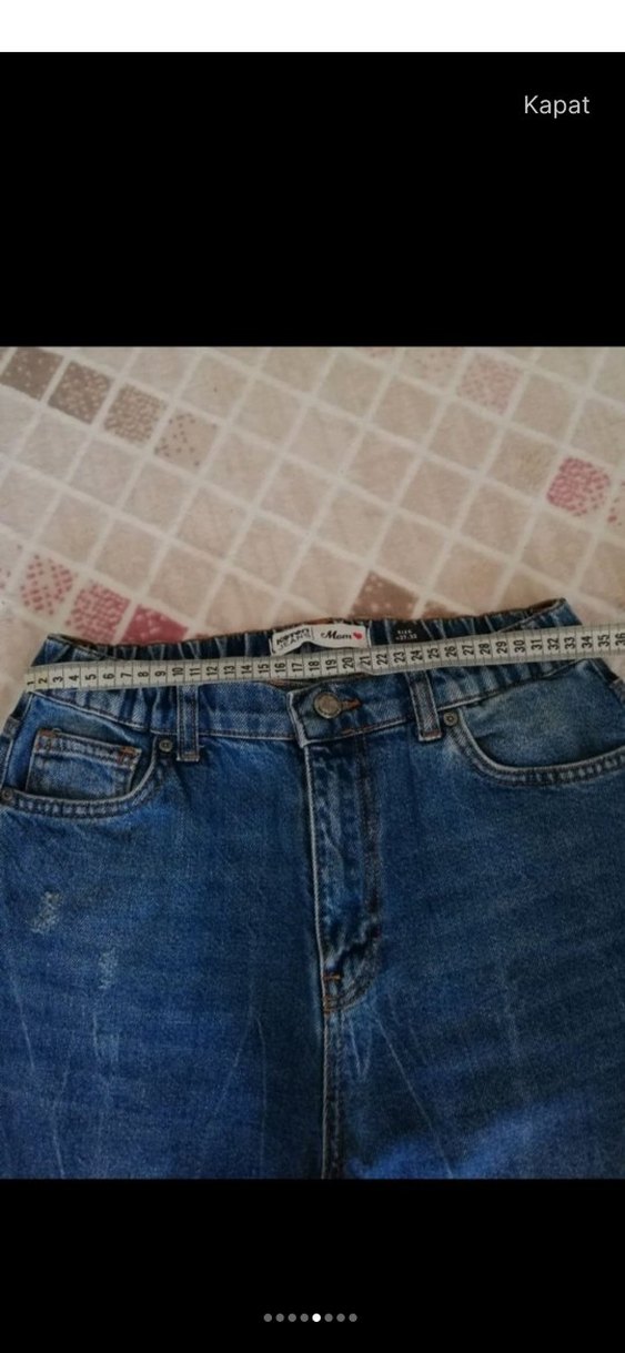 Koton mom Jean pantolon - Görsel 5