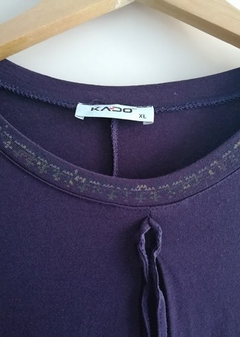 Mor Uzun Kollu Body Tunik - Görsel 5