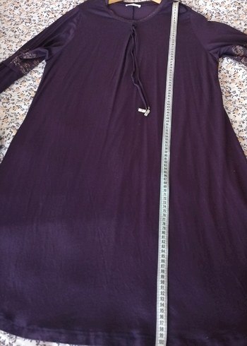 Mor Uzun Kollu Body Tunik - Görsel 4