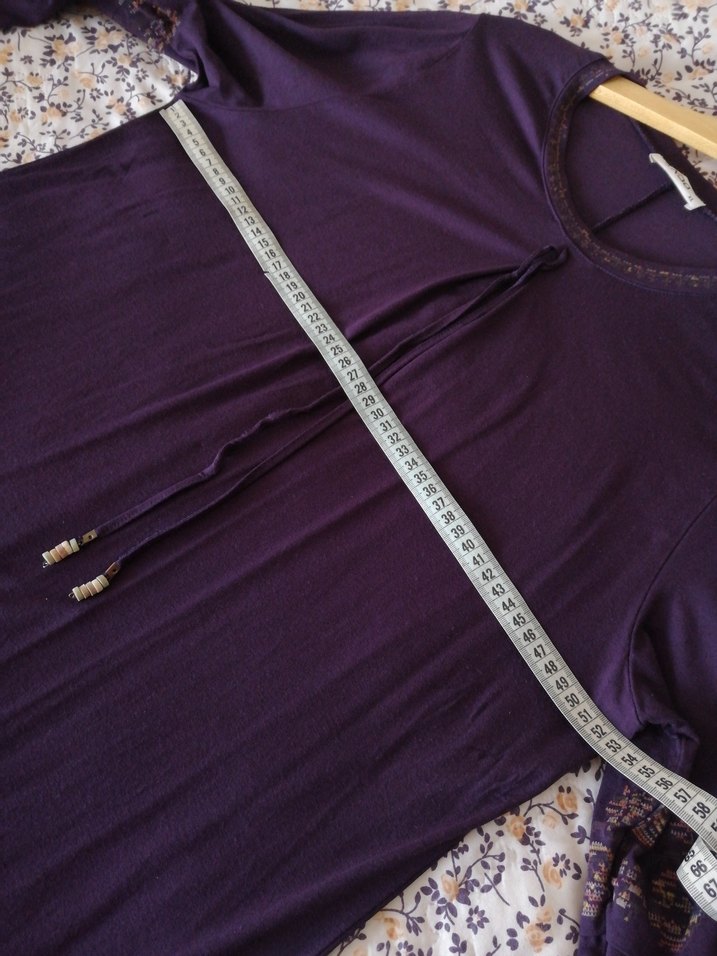 Mor Uzun Kollu Body Tunik - Görsel 3