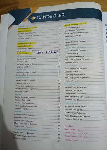 Çap üçgenler fasikülü - Görsel 2