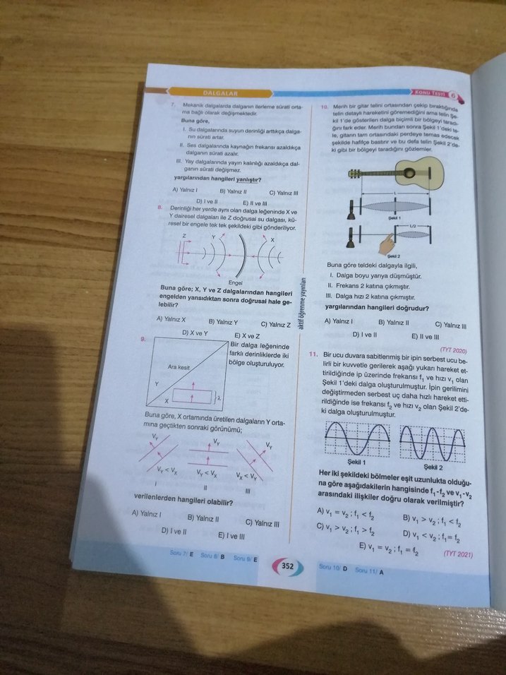 TYT Aktif Fizik Soru Bankası - Görsel 4