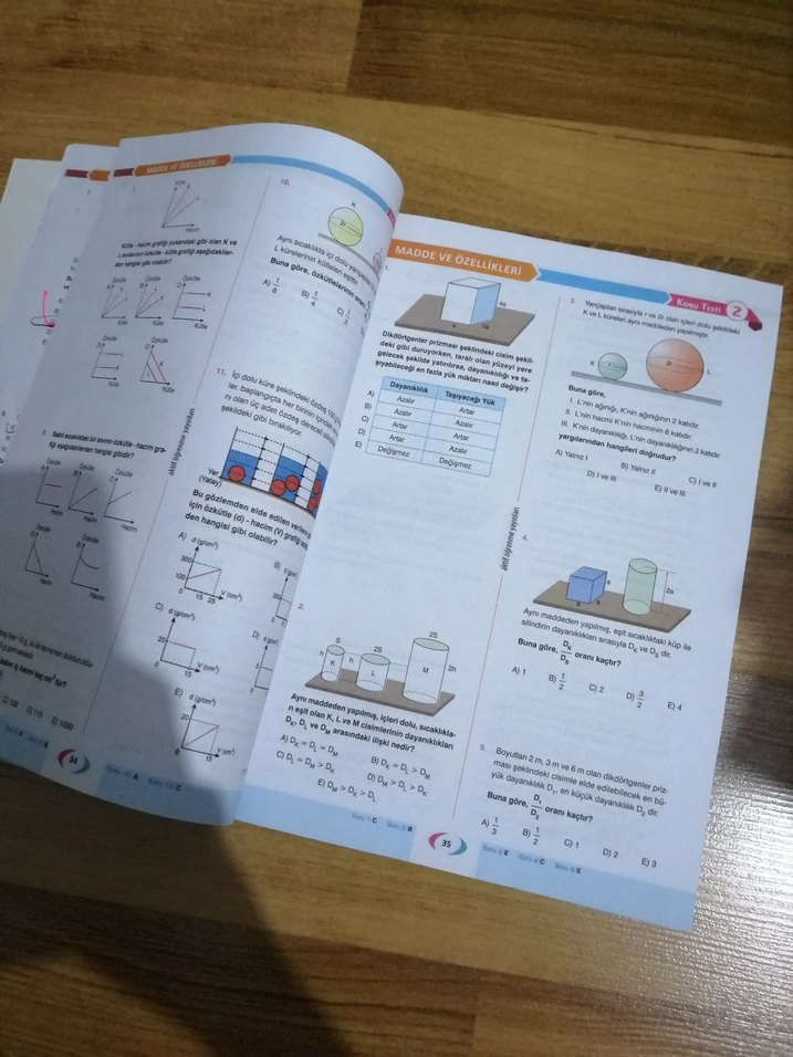 TYT Aktif Fizik Soru Bankası - Görsel 3